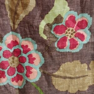Khantau Tree Schumacher Linen Fabric 1.77 Yd x 54